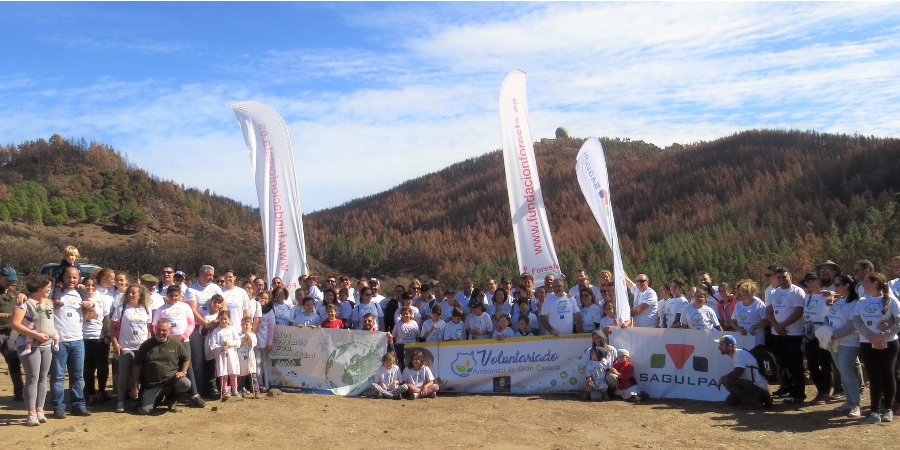 Los empleados de SAGULPA se unen para recuperar la cumbre de la Isla