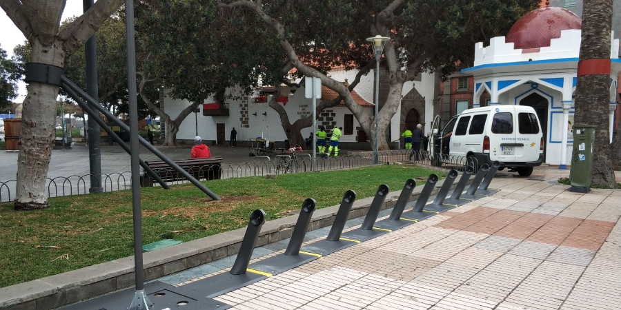 Sítycleta, más cerca: comienza la instalación de las estaciones