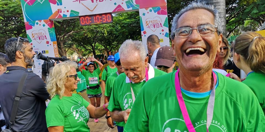 'Pasos x la Vida': Un pódium para nuestros mayores