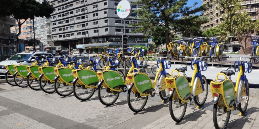 Hiperdino, primera marca que se sube a la Sítycleta