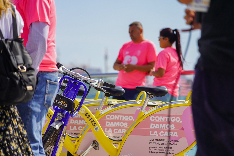 SAGULPA y Sítycleta 'dan la cara' contra el cáncer de mama
