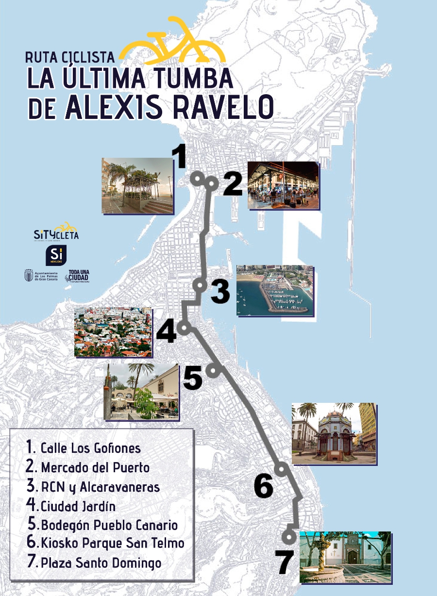 RUTA CICLISTA: Pedaleando sobre ‘La última tumba’ de Alexis Ravelo