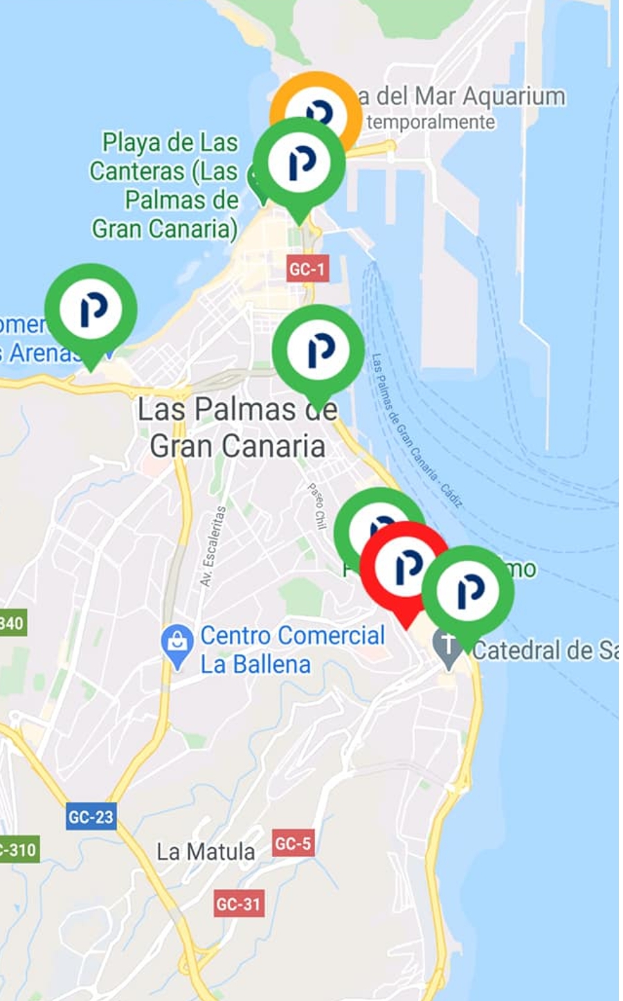 LPA Park se pone al día y añade la recarga a través de Bizum