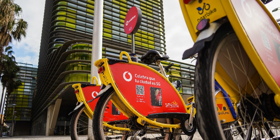 El 5G de Vodafone llega a LPGC y se sube a Sítycleta