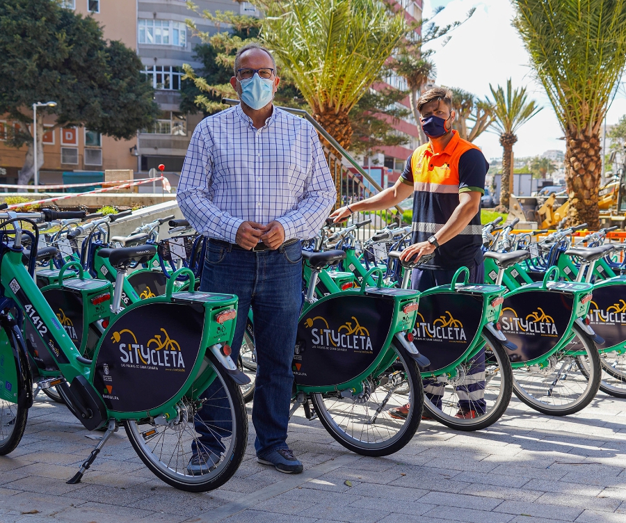 Sítycleta ultima una nueva estación eléctrica en la Plaza de España