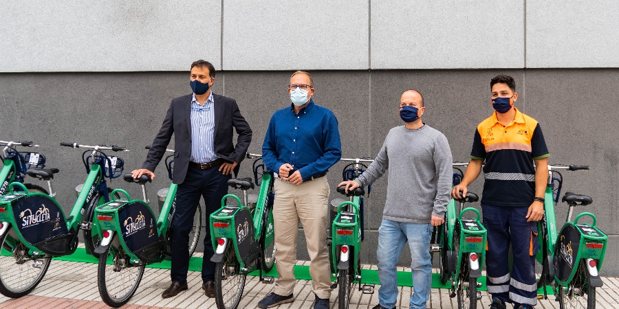 Nueva estación eléctrica de Sítycleta en el C.C. La Ballena