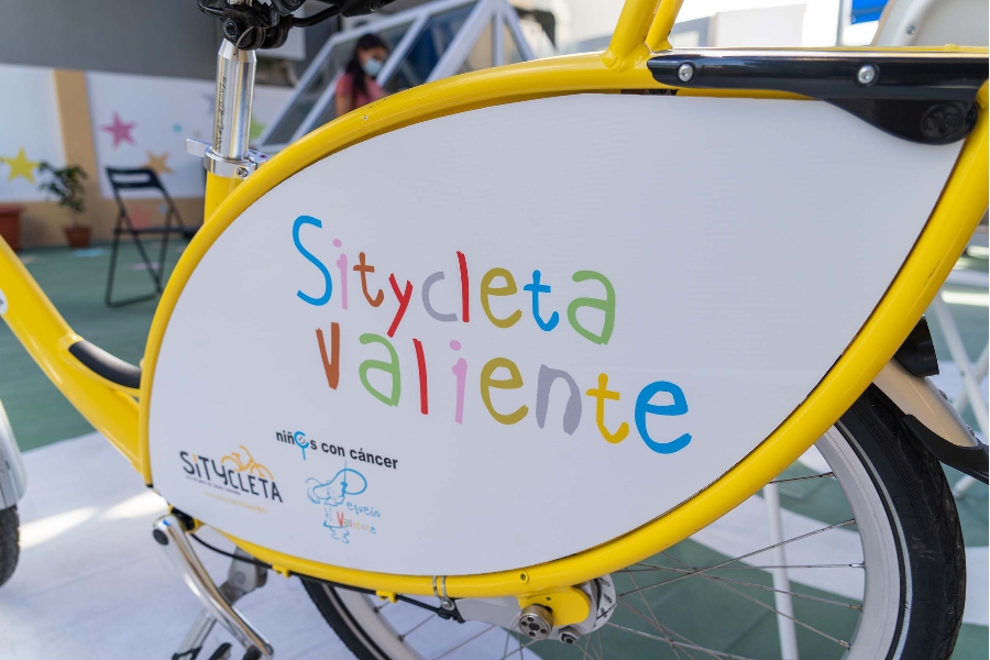 'Sítycleta Valiente', un proyecto para mejorar calidad de vida de los niños y niñas con cáncer