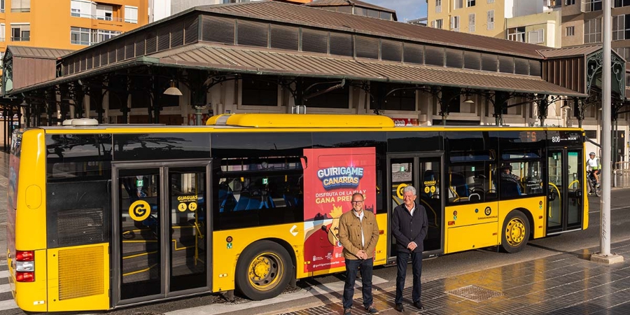 SAGULPA y Guaguas Municipales invitan a turistas y residentes a jugar al “GuiriGame” 
