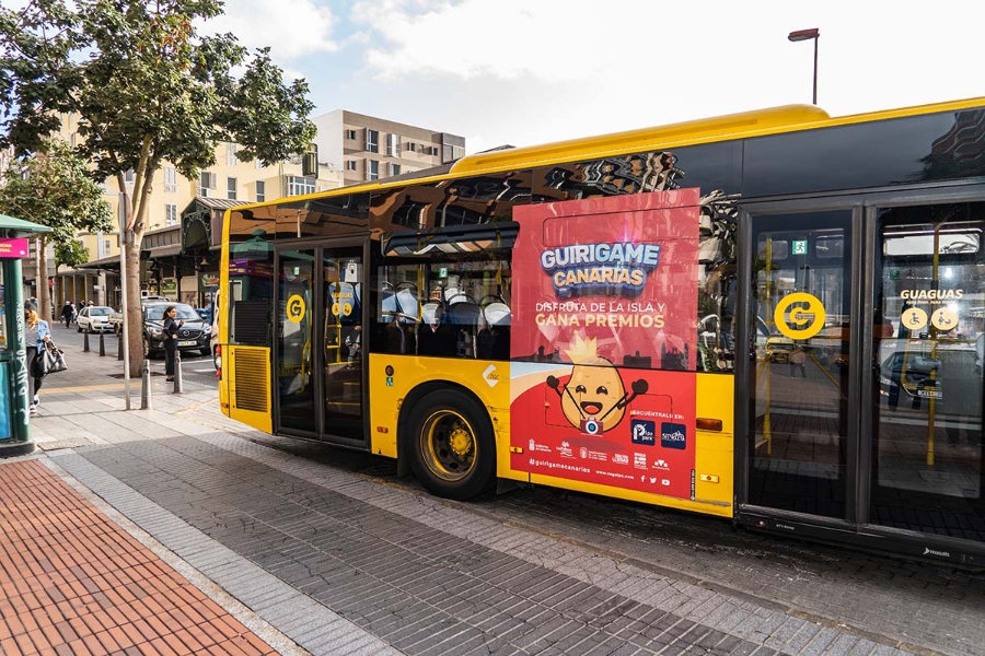 SAGULPA y Guaguas Municipales invitan a turistas y residentes a jugar al “GuiriGame” 