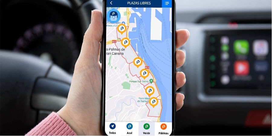 El 41% de las operaciones de estacionamiento regulado se hacen a través de la aplicación LPA Park 