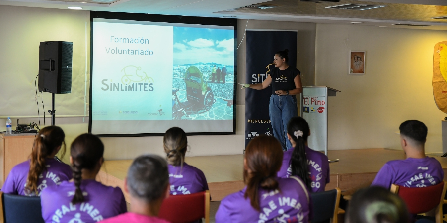 La Concejalía de Movilidad impulsa la formación de voluntarios de la Sítycleta Sin Límites a través del alumnado del IMEF