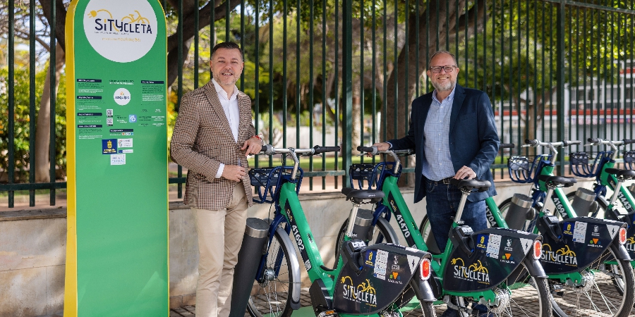 Sagulpa inaugura una nueva estación de Sítycletas eléctricas en la Plaza de Don Benito