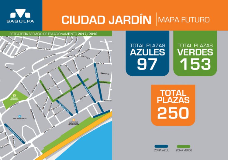 Nueva estrategia municipal para las zonas azul y verde