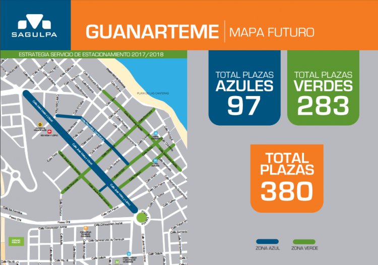 Nueva estrategia municipal para las zonas azul y verde
