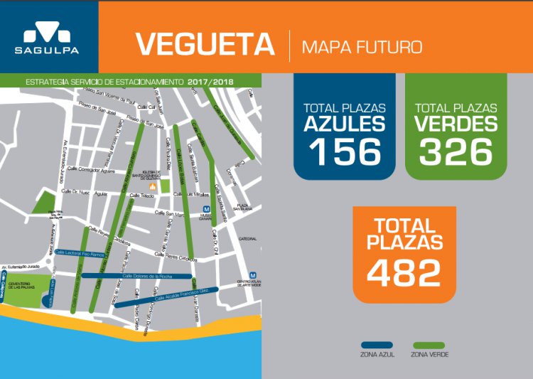 Nueva estrategia municipal para las zonas azul y verde