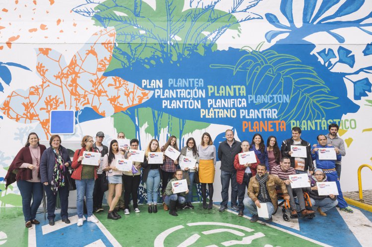 'Planeta Plantástico', 50 metros de arte urbano inclusivo en Fast Park