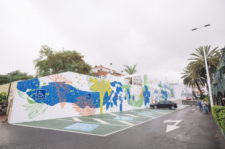 'Planeta Plantástico', 50 metros de arte urbano inclusivo en Fast Park