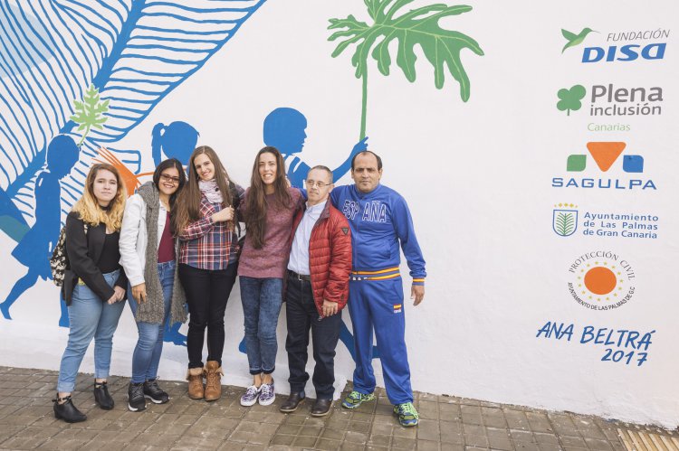 'Planeta Plantástico', 50 metros de arte urbano inclusivo en Fast Park