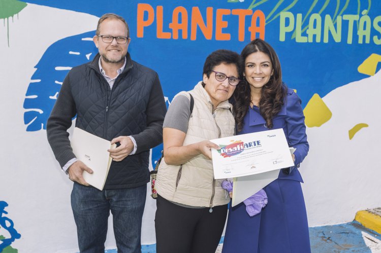 'Planeta Plantástico', 50 metros de arte urbano inclusivo en Fast Park