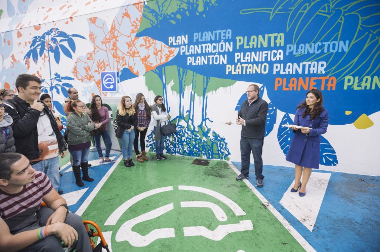 'Planeta Plantástico', 50 metros de arte urbano inclusivo en Fast Park
