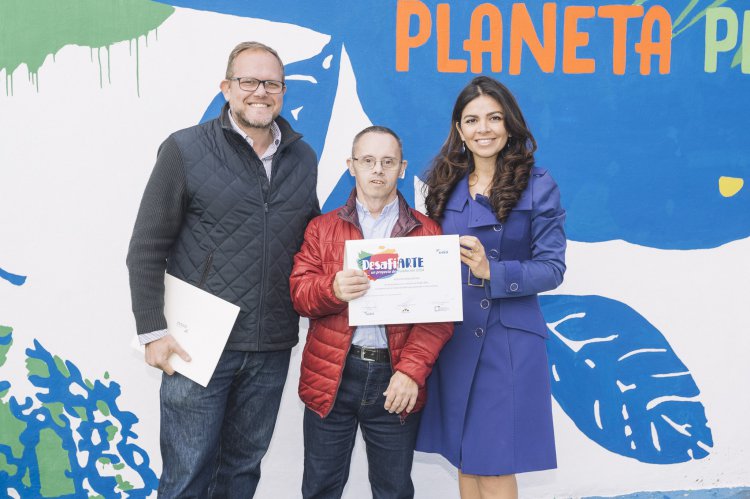 'Planeta Plantástico', 50 metros de arte urbano inclusivo en Fast Park