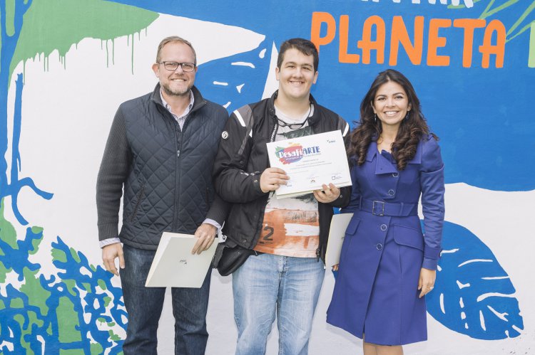 'Planeta Plantástico', 50 metros de arte urbano inclusivo en Fast Park