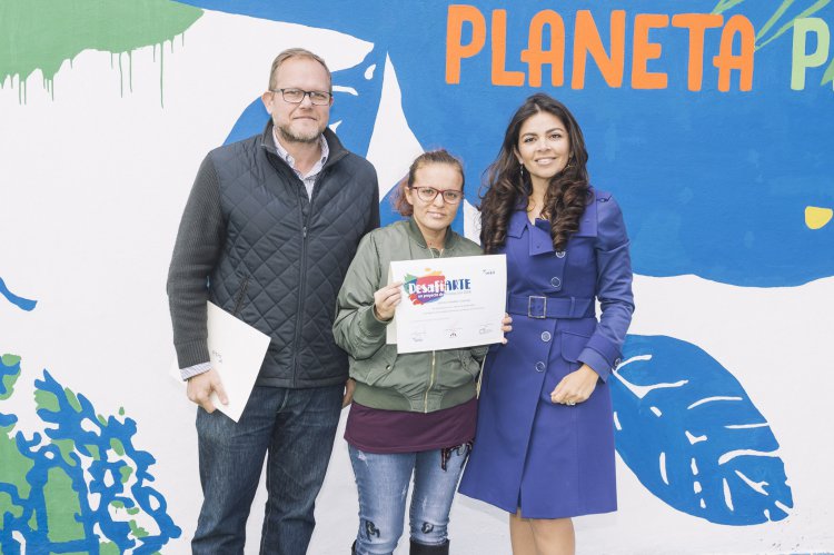 'Planeta Plantástico', 50 metros de arte urbano inclusivo en Fast Park