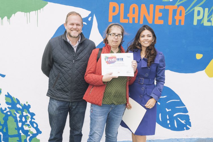 'Planeta Plantástico', 50 metros de arte urbano inclusivo en Fast Park