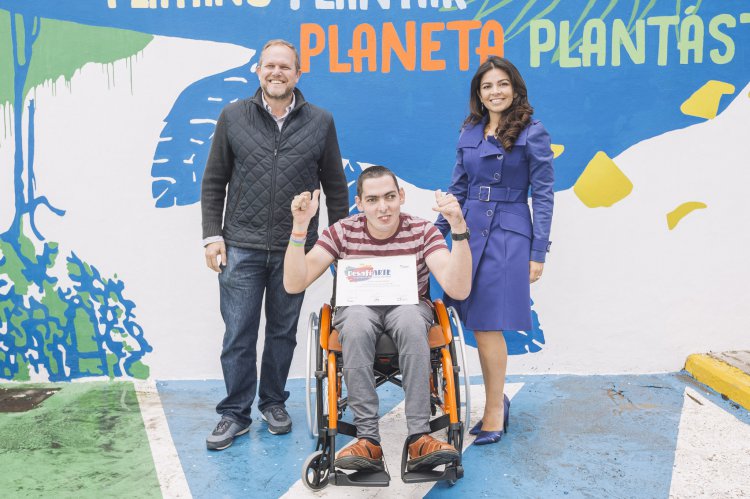 'Planeta Plantástico', 50 metros de arte urbano inclusivo en Fast Park