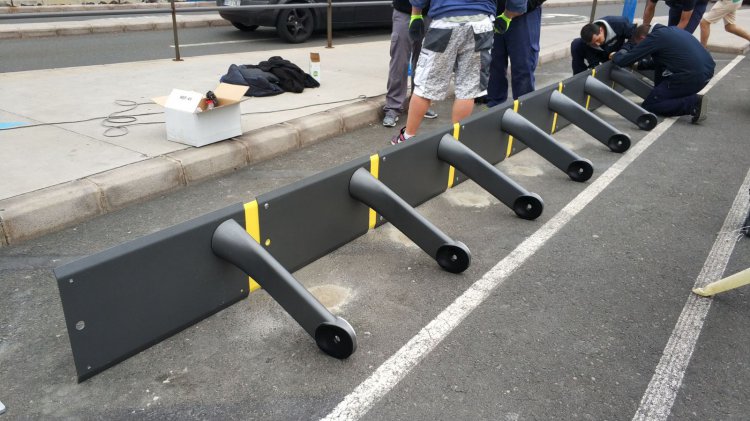 Sítycleta, más cerca: comienza la instalación de las estaciones