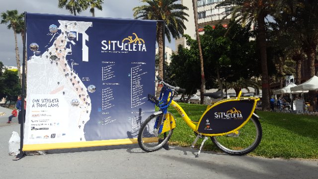 La presentación de Sítycleta, una fiesta de la movilidad sostenible