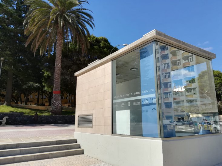 El aparcamiento Don Benito estrena nueva imagen tras su rehabilitación