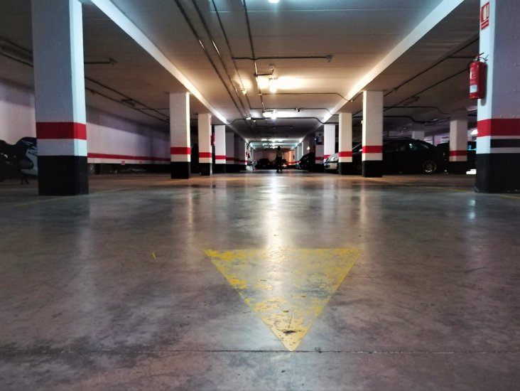El aparcamiento Don Benito estrena nueva imagen tras su rehabilitación