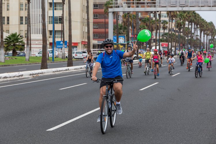 Las bicis, reinas por un día en LPGC