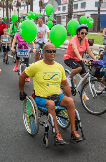Las bicis, reinas por un día en LPGC