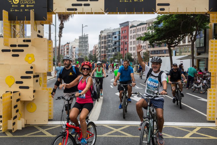 Las bicis, reinas por un día en LPGC