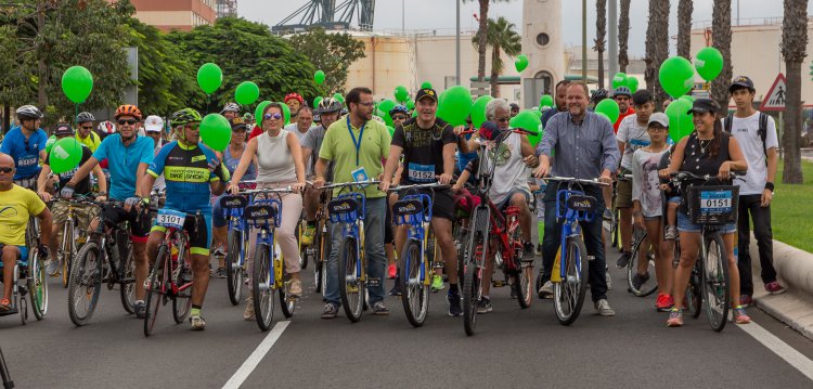 Las bicis, reinas por un día en LPGC