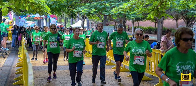 'Pasos x la Vida': Un pódium para nuestros mayores