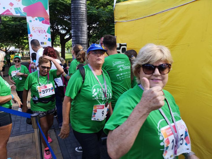 'Pasos x la Vida': Un pódium para nuestros mayores