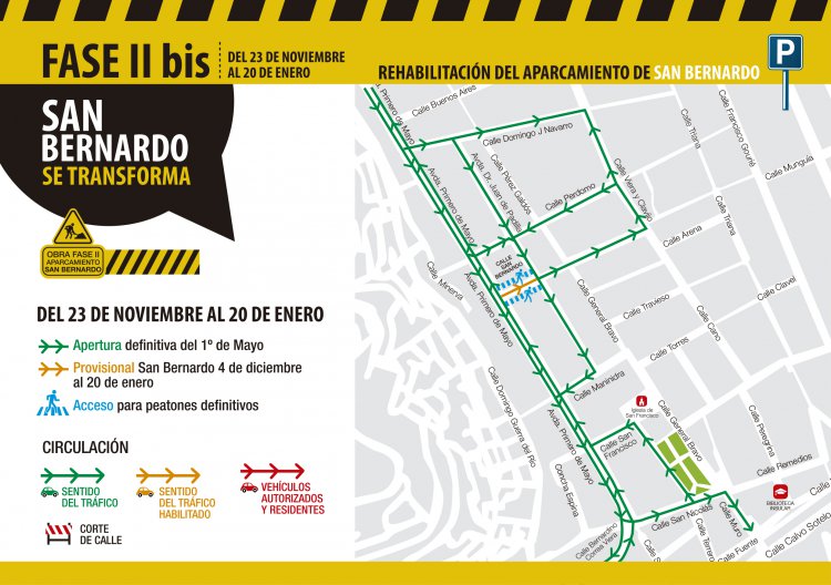 Primero de Mayo abre definitivamente dos semanas antes de lo previsto