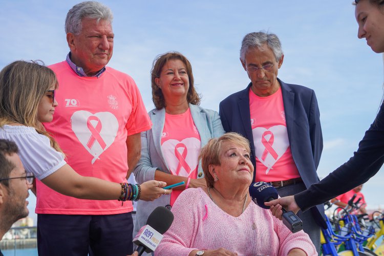 SAGULPA y Sítycleta 'dan la cara' contra el cáncer de mama
