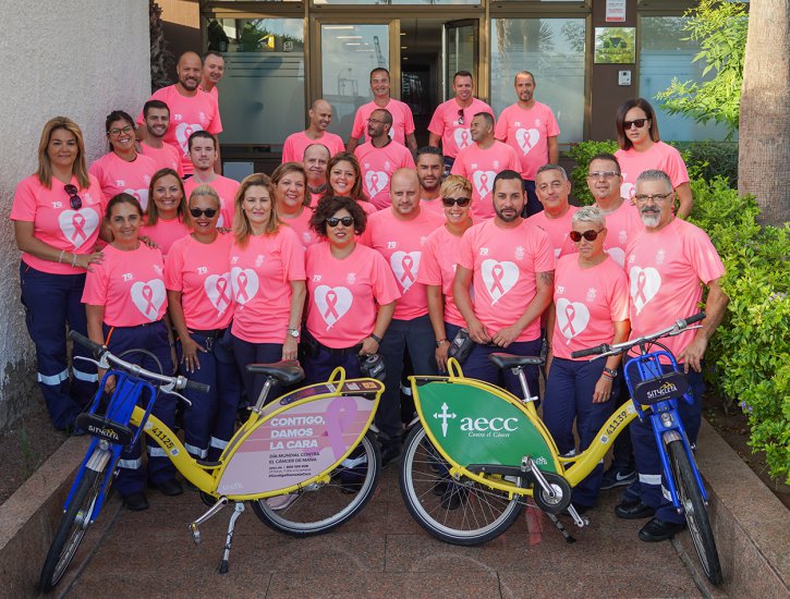 SAGULPA y Sítycleta 'dan la cara' contra el cáncer de mama