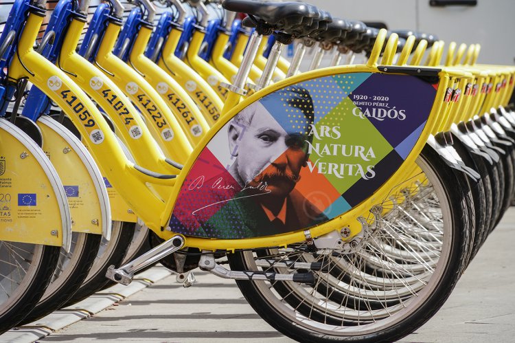 Galdós también viaja en Sítycleta