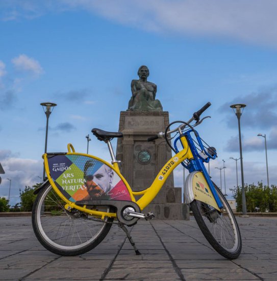 RUTA CICLISTA: Un paseo literario y sostenible por la Ciudad de Galdós 
