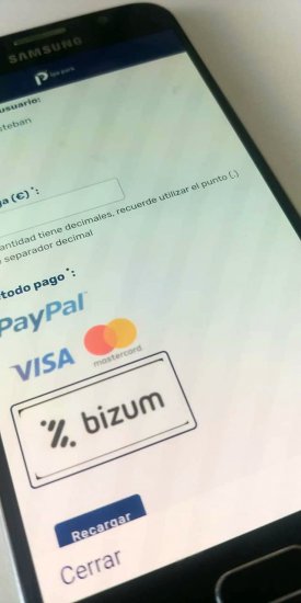 LPA Park se pone al día y añade la recarga a través de Bizum