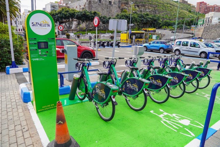 Sítycleta incorpora nuevas estaciones para las bicicletas eléctricas 