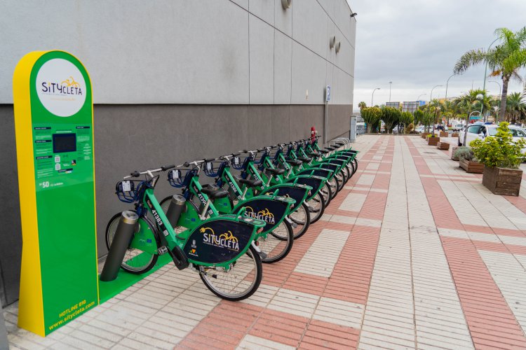 Nueva estación eléctrica de Sítycleta en el C.C. La Ballena