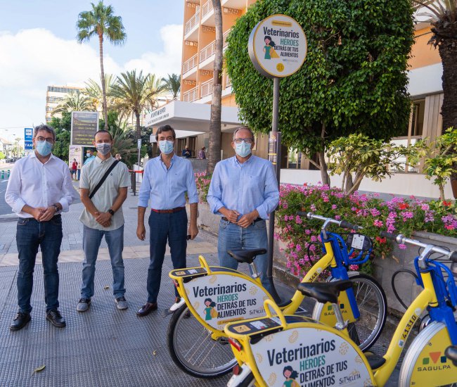 Veterinarios, los héroes detrás de tus alimentos, también se mueven en Sítycleta