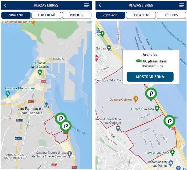 El Ayuntamiento pone en marcha los primeros 352 sensores inteligentes de zona azul