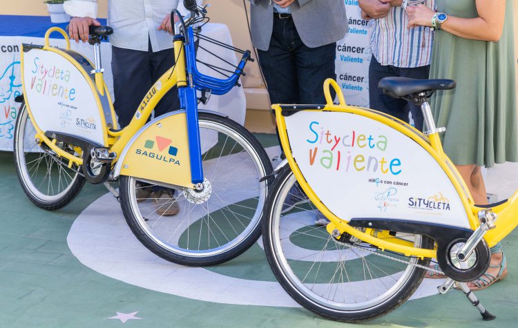 'Sítycleta Valiente', un proyecto para mejorar calidad de vida de los niños y niñas con cáncer